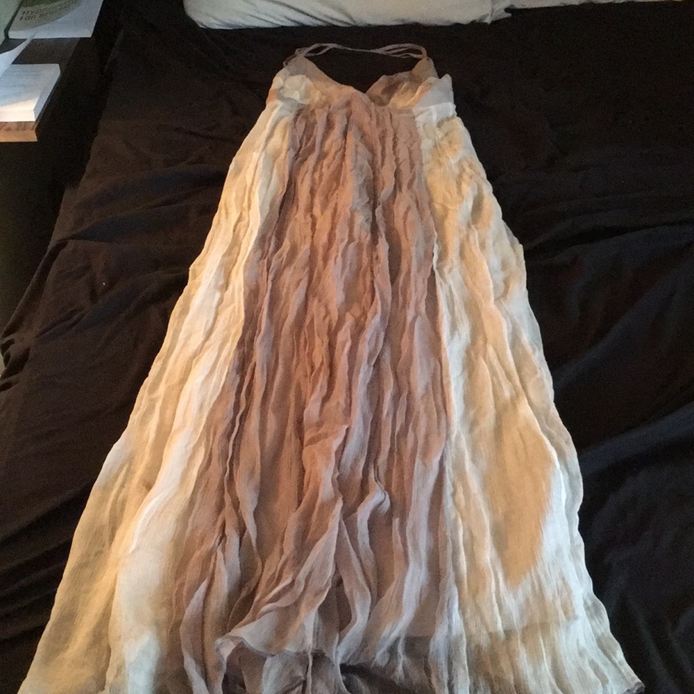 Gray Maxi dress